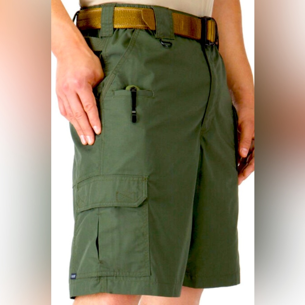 5.11 Tactical Men's Men’s Taclite Pro 11-Inch Shorts, Lightweight, Adjustable.